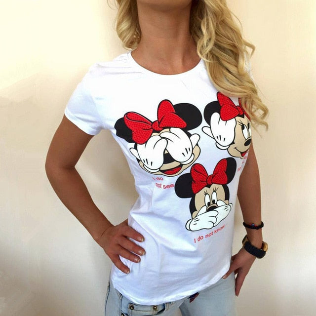Graffiti Print T-shirt