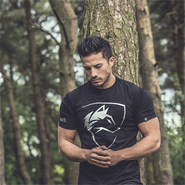 T-Shirt Fitness Slim Shirts