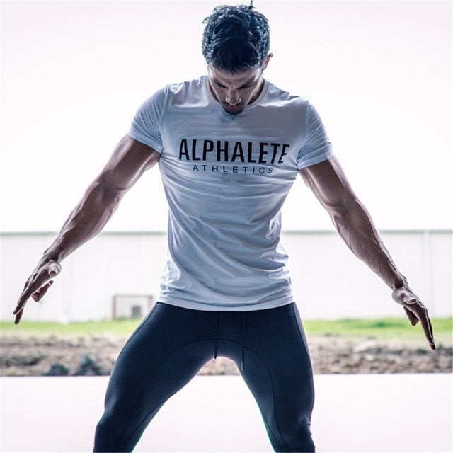 T-Shirt Fitness Slim Shirts