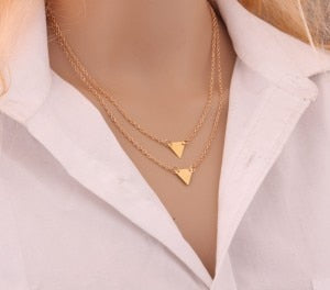 3 Layers Chain Necklace Jewelry