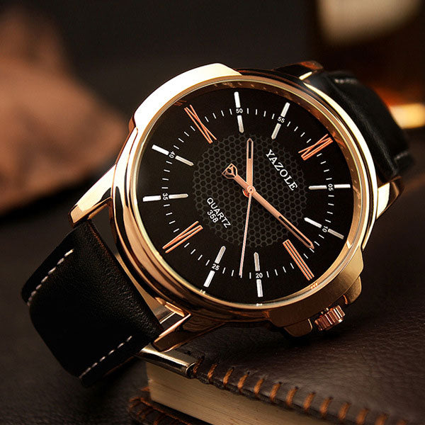 YAZOLE Rose Gold Wristwatch