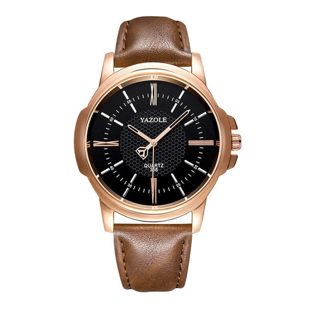 YAZOLE Rose Gold Wristwatch
