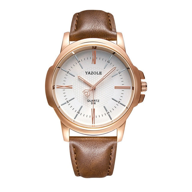 YAZOLE Rose Gold Wristwatch