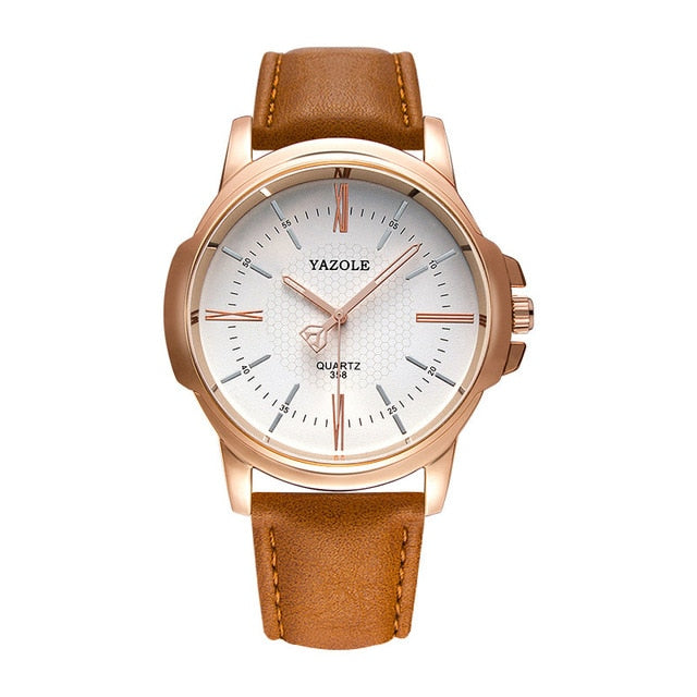 YAZOLE Rose Gold Wristwatch
