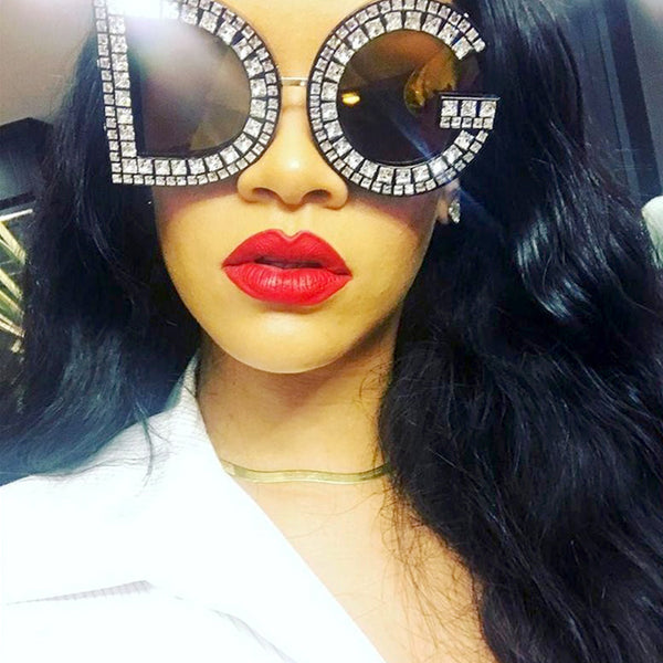 Diamond D G Round Sunglasses